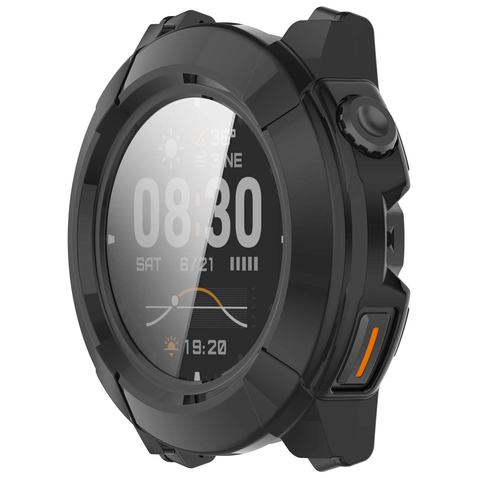 Coros Nomad PC Case with Glass (Black)