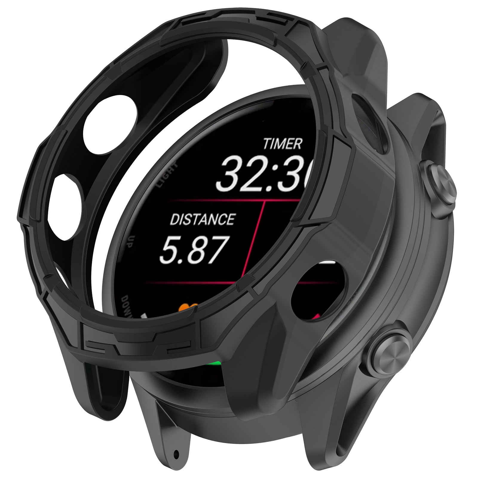 garmin 170 rugged pu case black