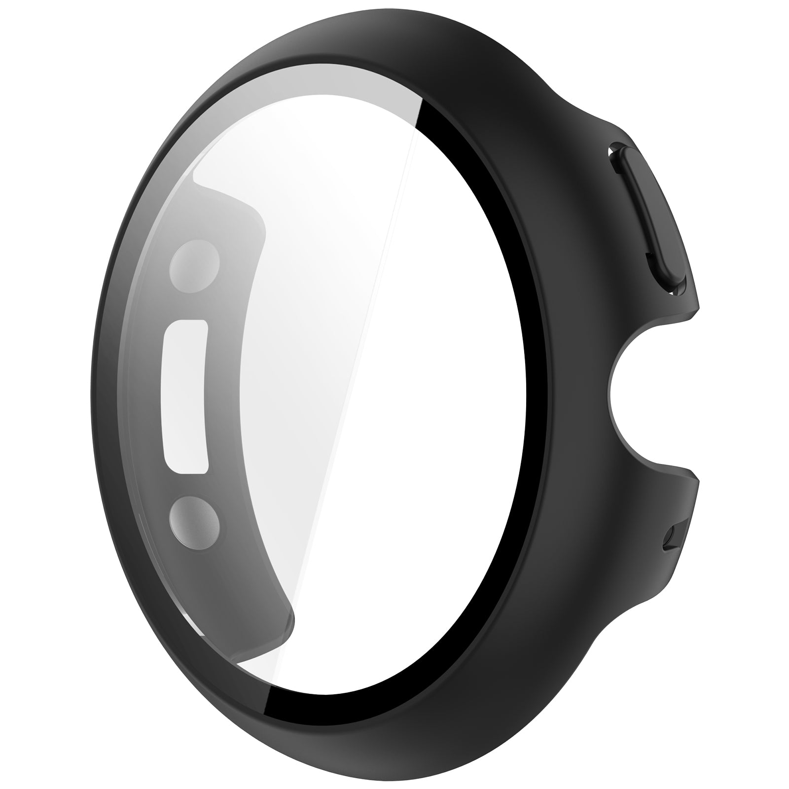 Google Pixel Watch 4 - 41mm Hard Case with Glass (Black)