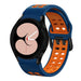 Samsung Galaxy Watch 4 40mm Squared Sport Strap (Blue/Orange) Samsung Galaxy Watch 4 40mm Squared Sport Strap (Blue/Orange)