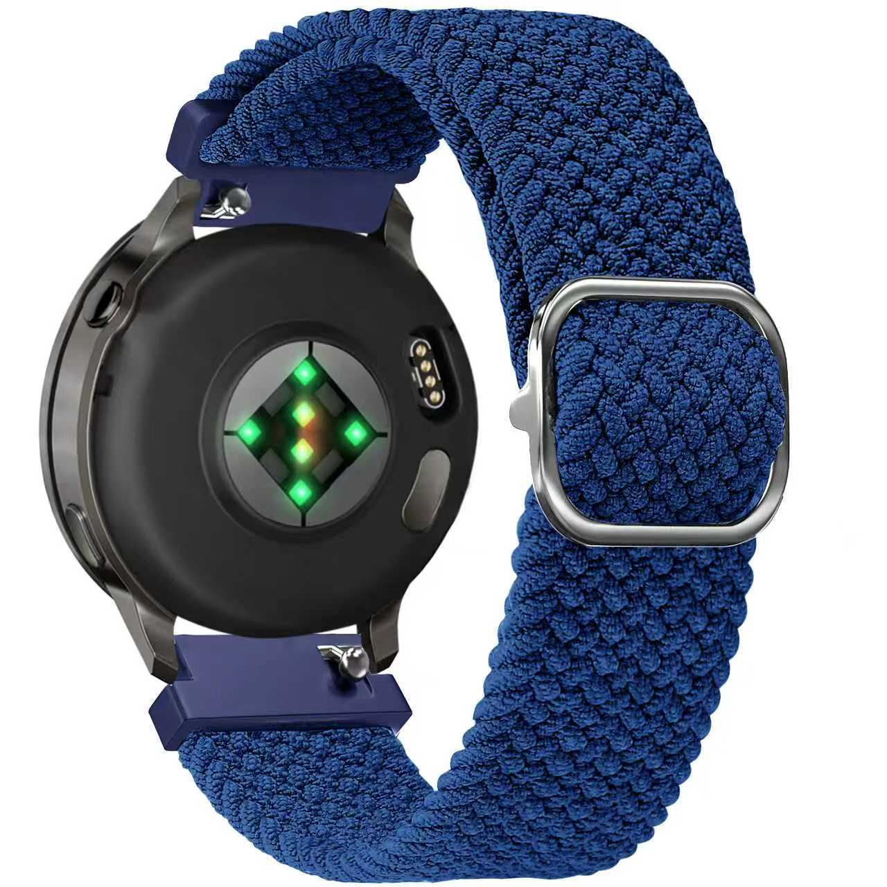 Bandz Garmin Venu 4 - 41mm Adjustable Braided Strap (Blue)