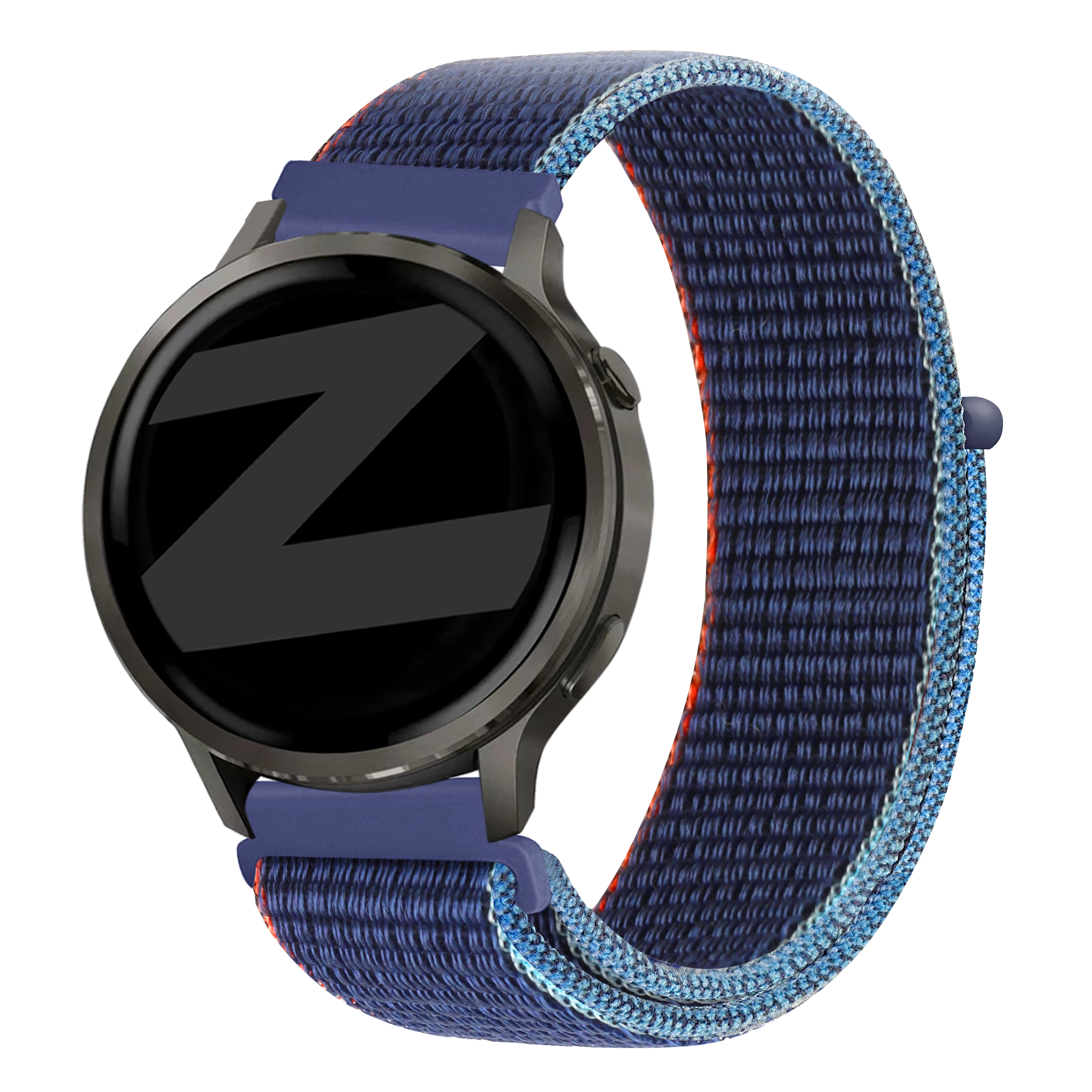 Bandz Garmin Venu 2s Nylon Loop Strap (Dark Blue Mix)