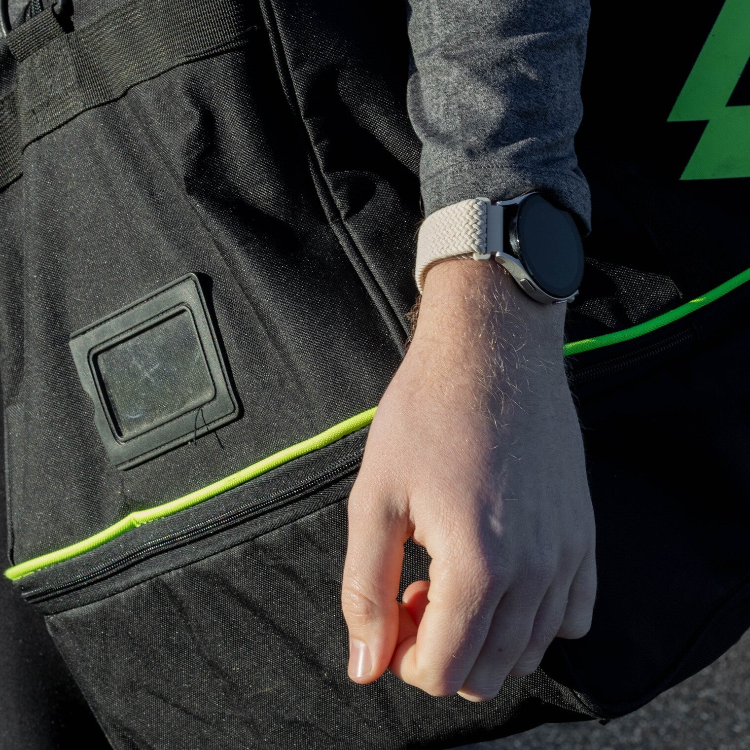 Samsung Galaxy Watch 6 Classic 43mm Braided Strap with P-Buckle (Starlight)