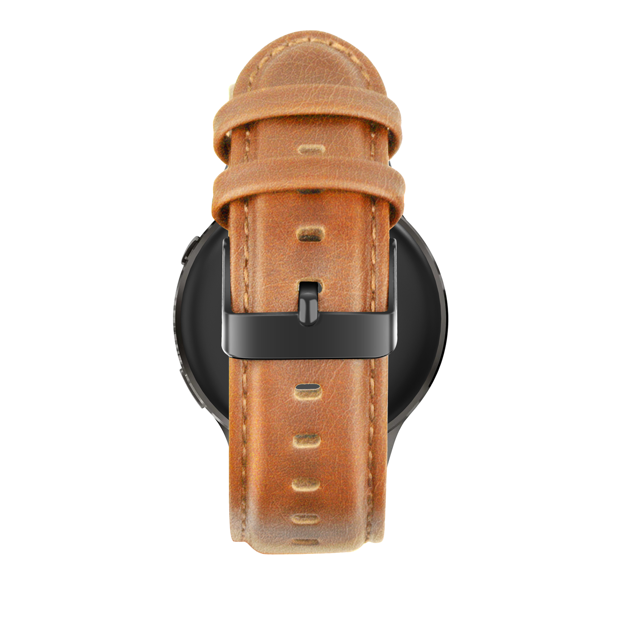 Bandz Garmin Approach S12 Leather Strap 'Classic' (Brown)