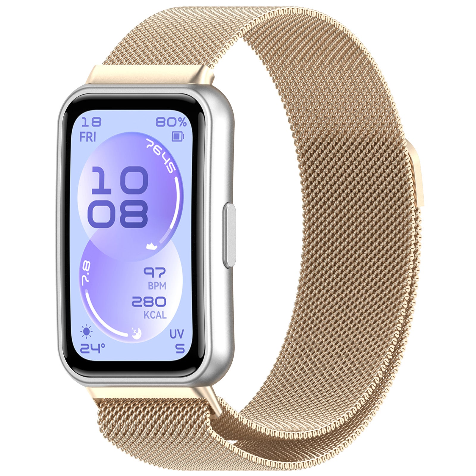 Huawei Band 11 Pro Milanese Strap (Champagne)