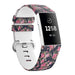 Blue Rose Fitbit Charge 3 / 4 Silicone Strap Blue Rose Fitbit Charge 3 / 4 Silicone Strap