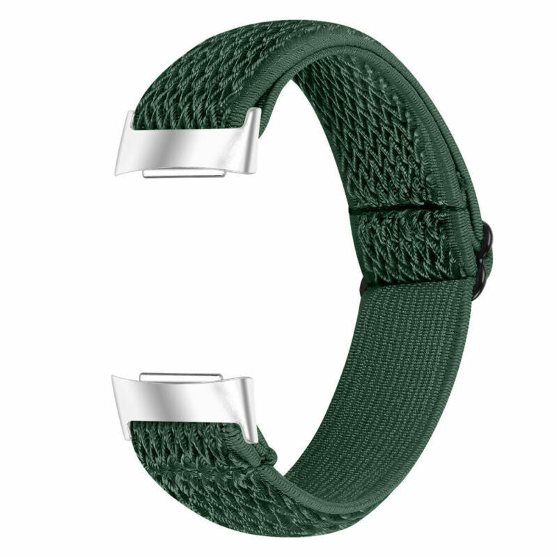 Fitbit Charge 4 Elastic Strap Green