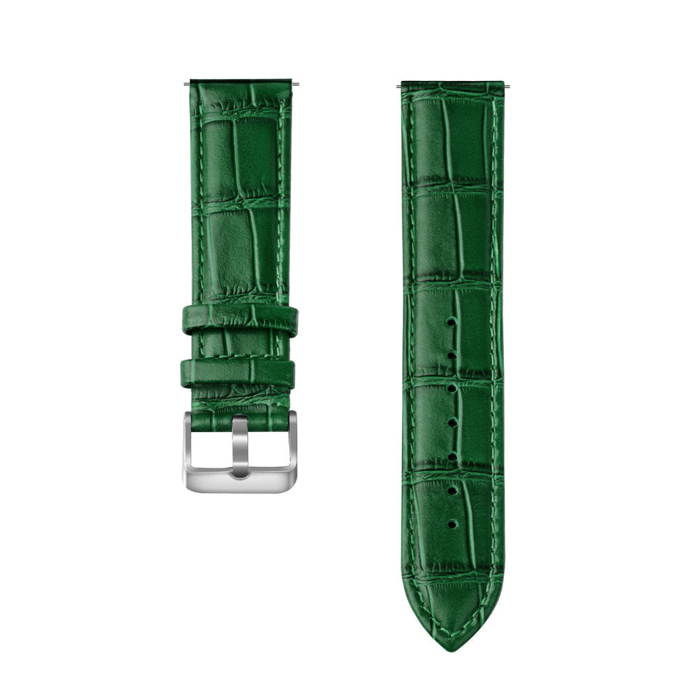 Redmi Watch 5 Active Leather Crocodile Grain Strap (Green)
