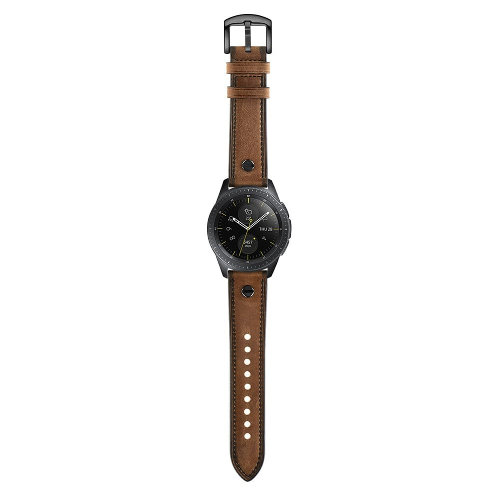 Huawei Watch GT 6 Pro - 46mm Leather Strap with Screw (Dark Brown)