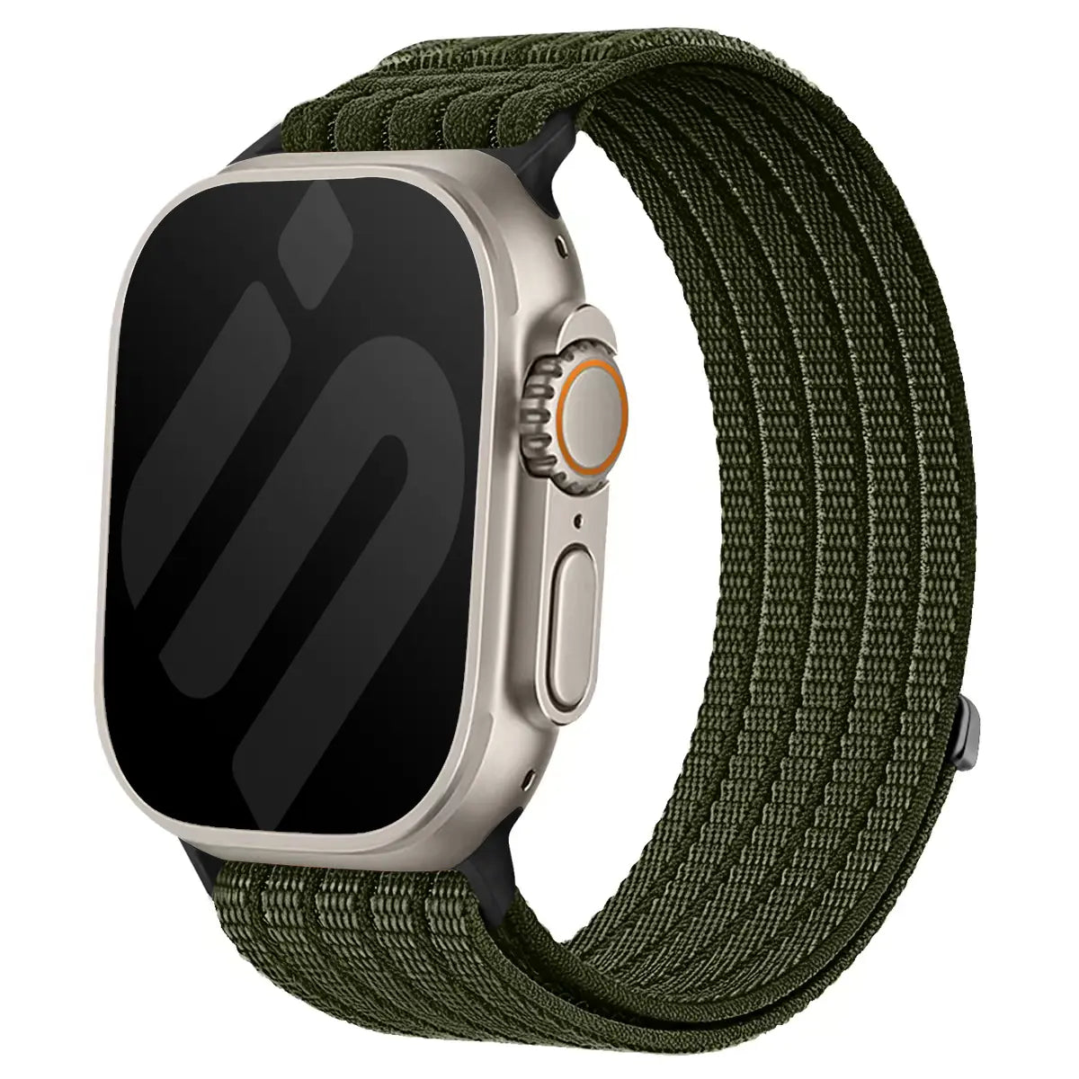 Ultra Thin Nylon Strap, dark green