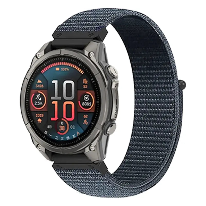 Garmin Epix Pro (Gen 2) 51mm Premium Nylon Strap (Dark Grey)