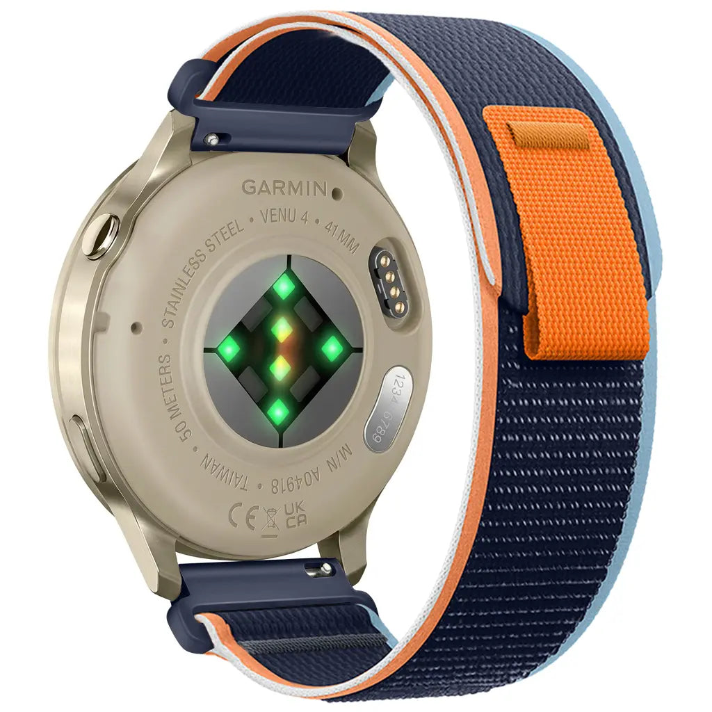 Garmin Vivomove Trend Trail Nylon Strap (Blue Mix)