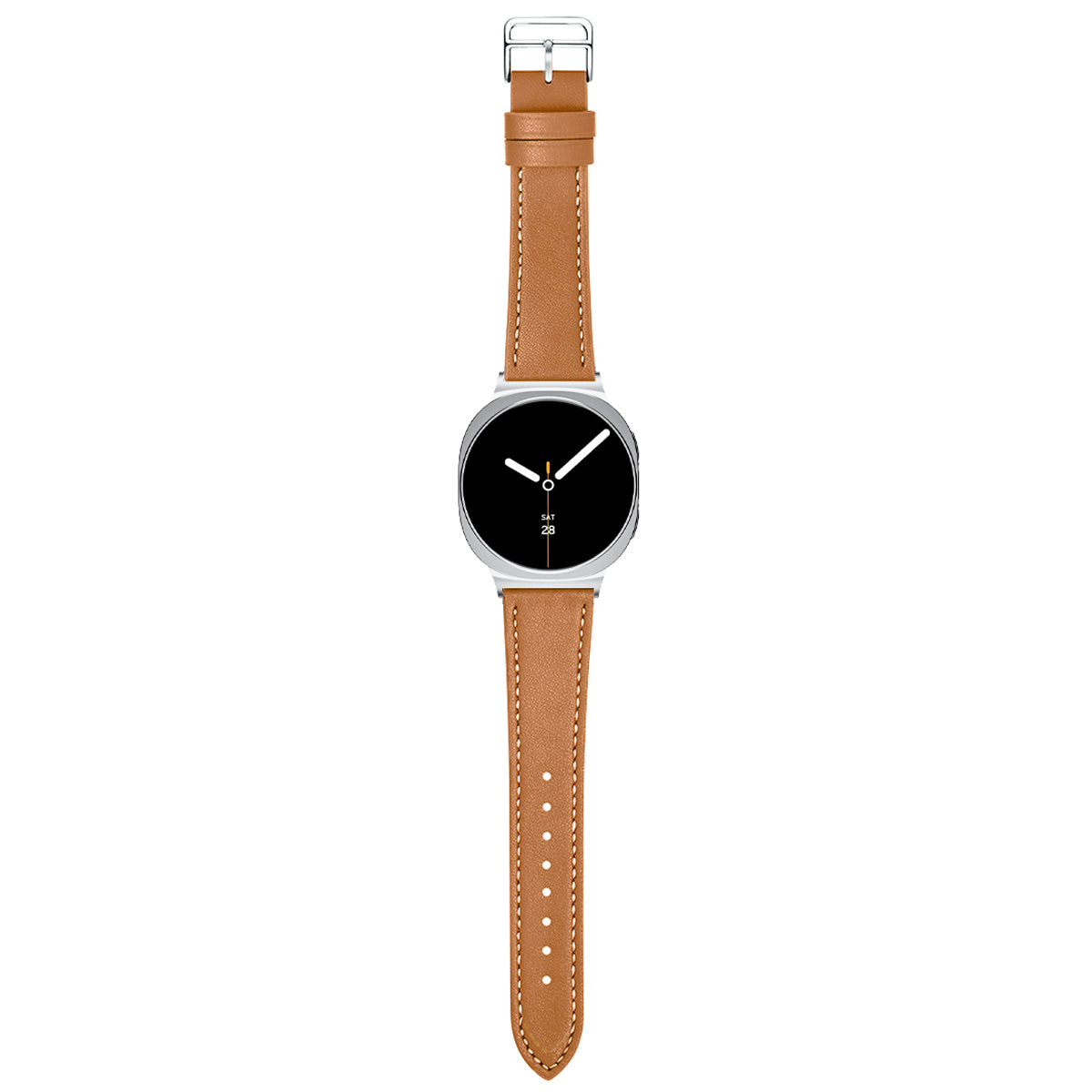 Samsung Galaxy Watch 8 - 40mm Classic Leather Strap (Brown)