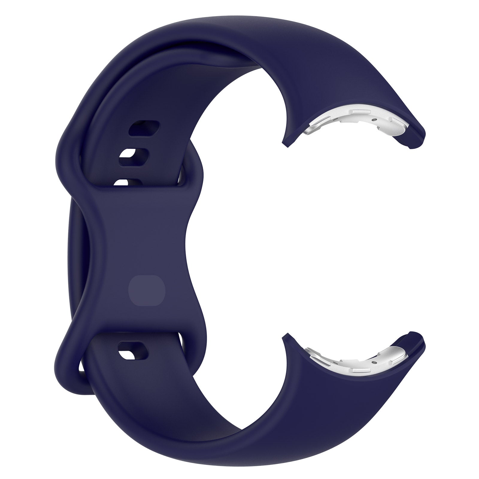 Google Pixel Watch 4 - 45mm Silicone Classic Strap (Dark Blue)