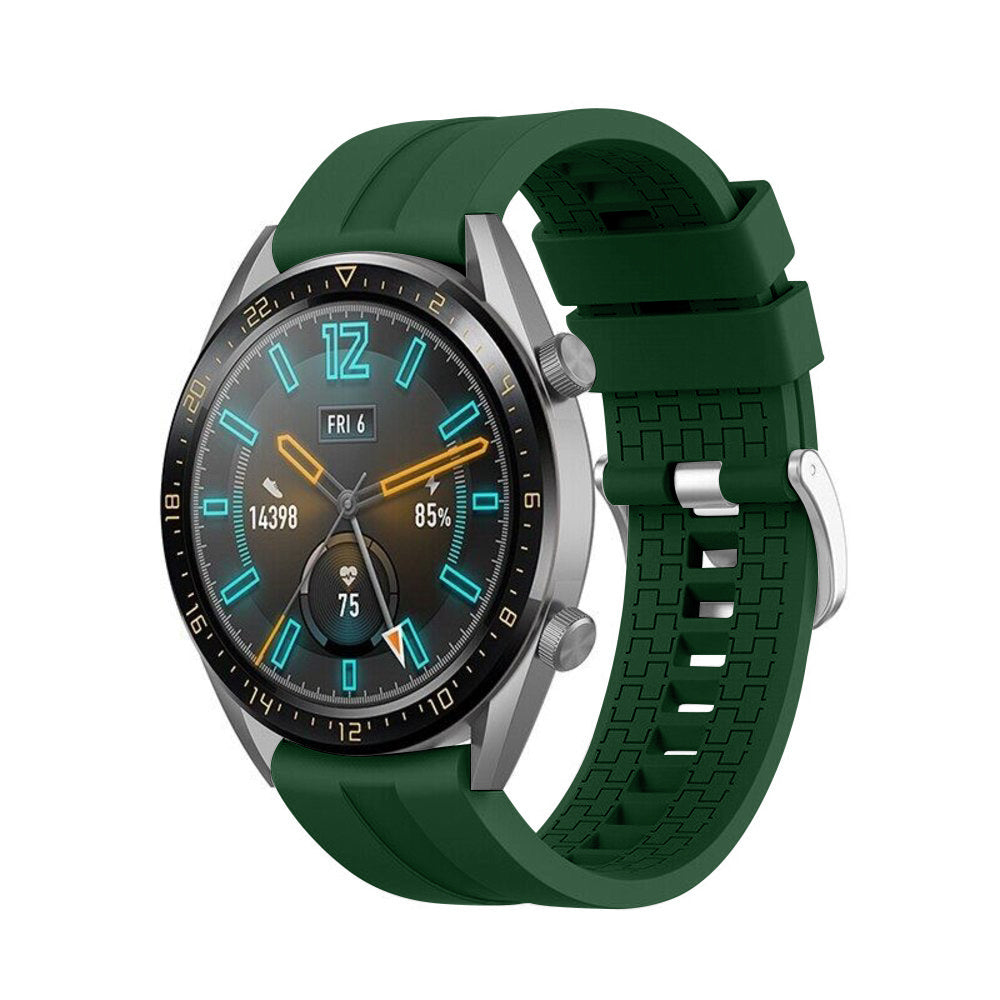 Huawei Watch GT 4 - 46mm Extreme Silicone Strap (Army Green)