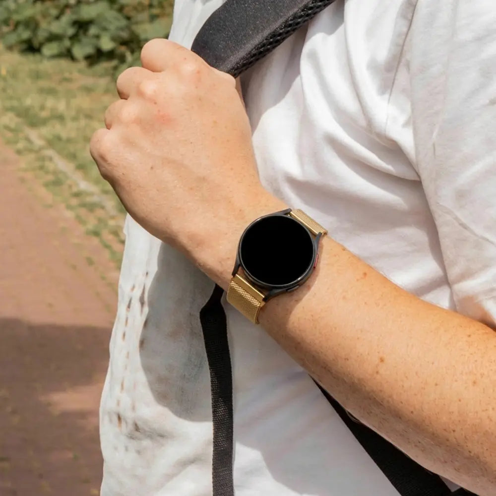 Garmin Vivoactive 5 Milanese band (goud)