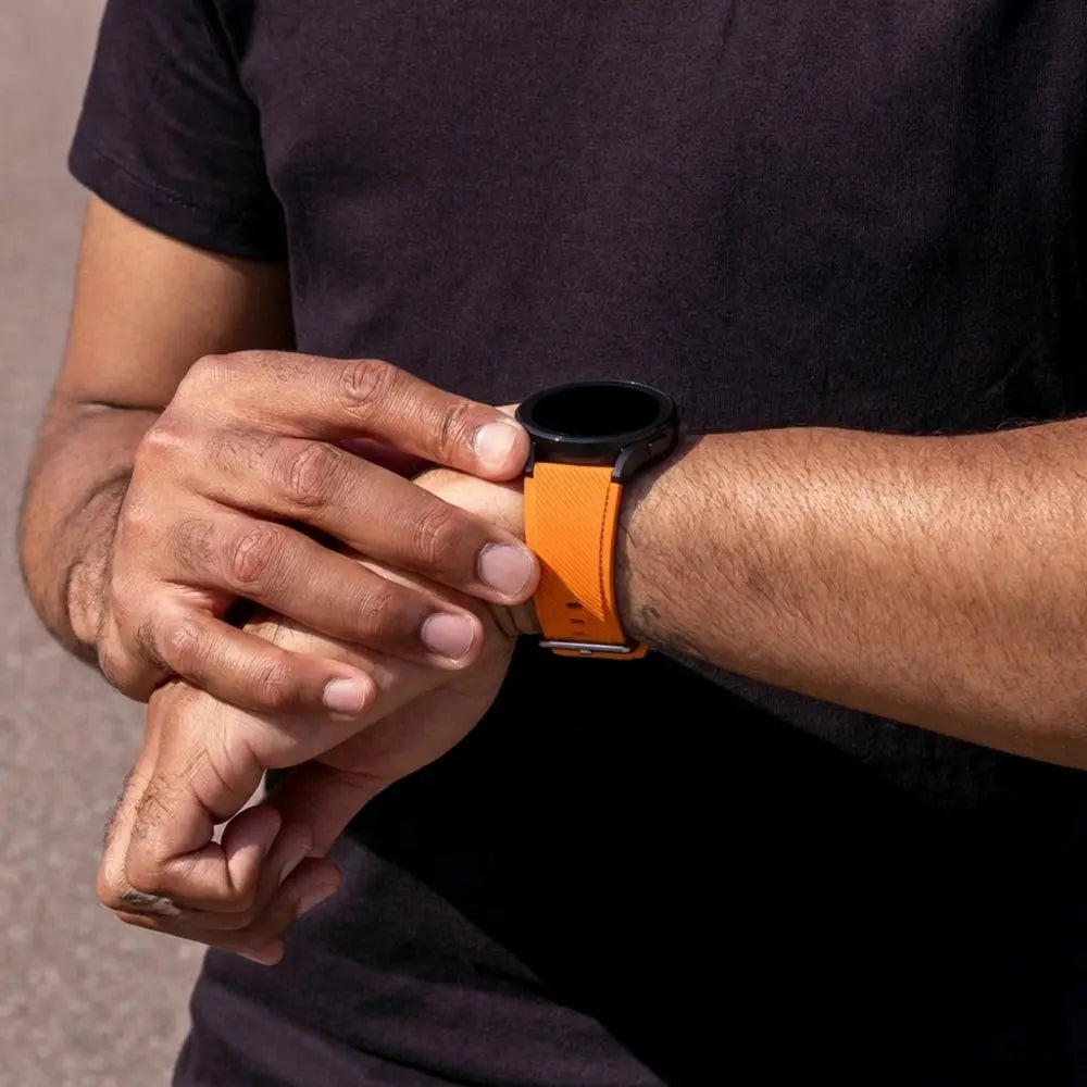 Gard Pro Ultra 3 Twill Silicone Strap (Orange)