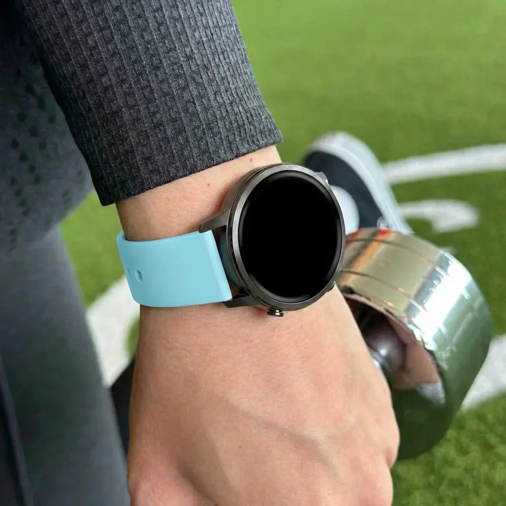 Bandz Garmin Venu Sport Strap 'Deluxe' (Light Blue)