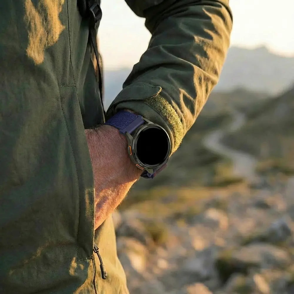 Bandz Xiaomi Amazfit GTS Alpine Nylon Strap (Indigo)