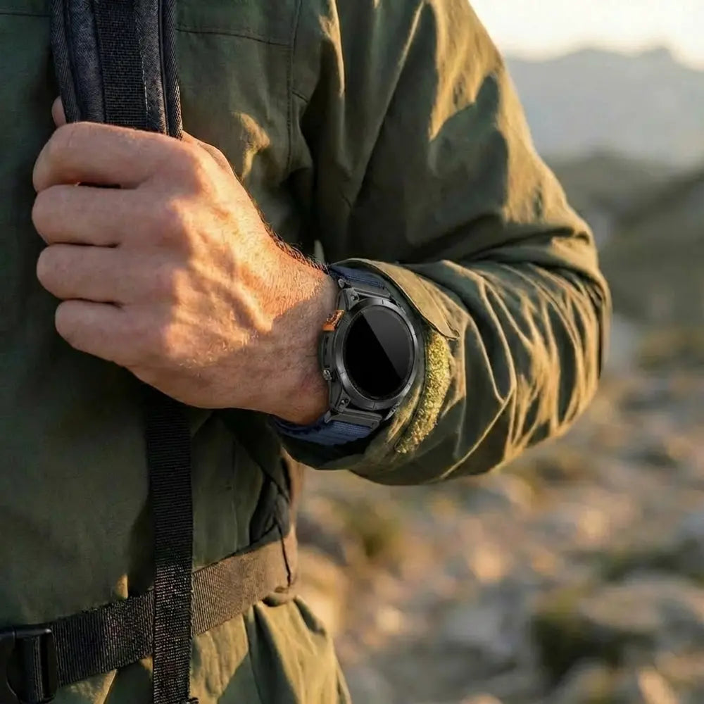 Garmin Epix Gen 2 - 47mm Alpine Nylon Strap (Dark Blue)