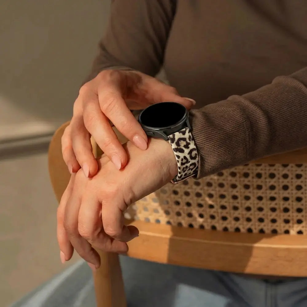 Bandz Garmin Venu 2s Silicone Strap 'Lucky Leopard'