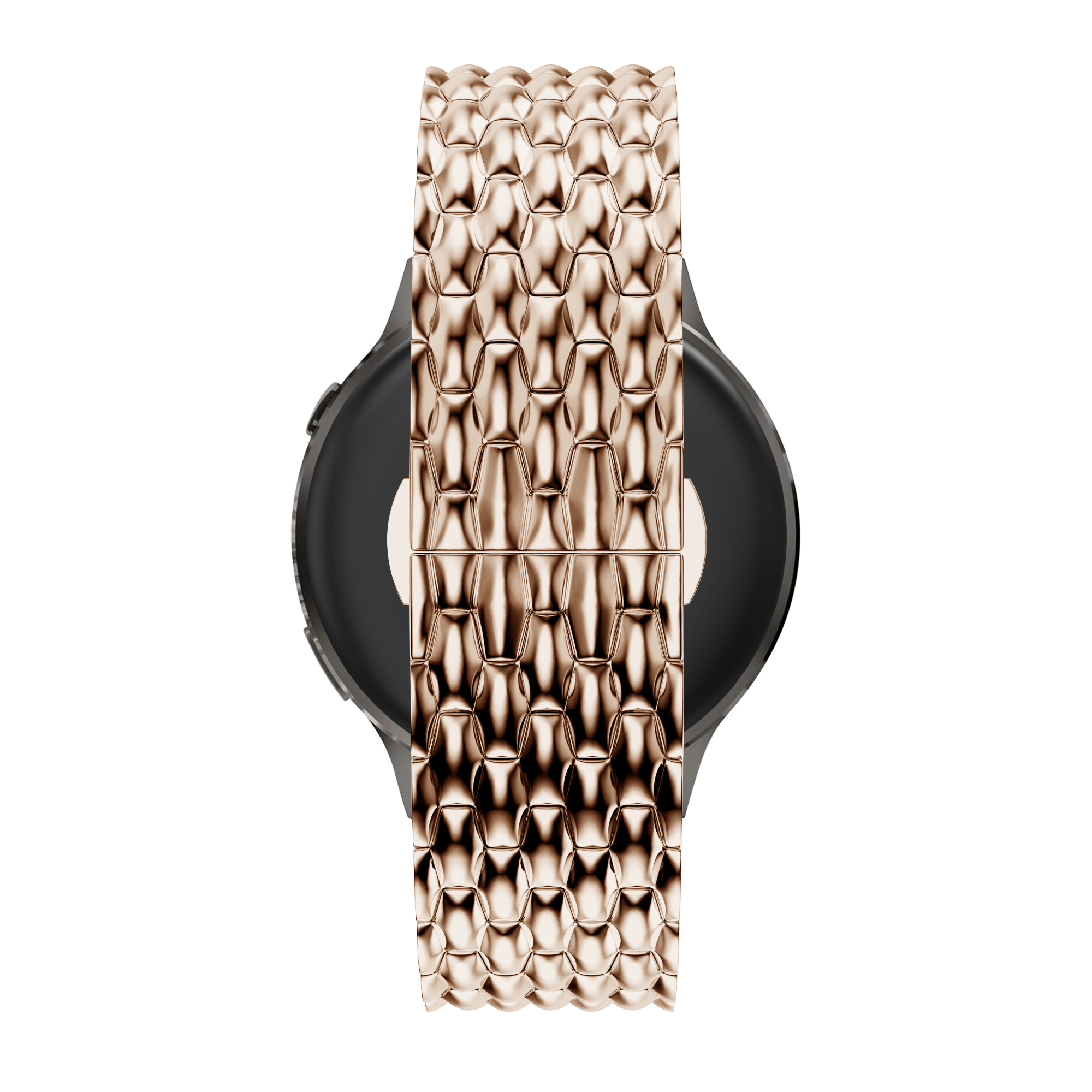 Bandz Garmin Bounce 2 Steel Strap 'Dragon' (Rose Gold)