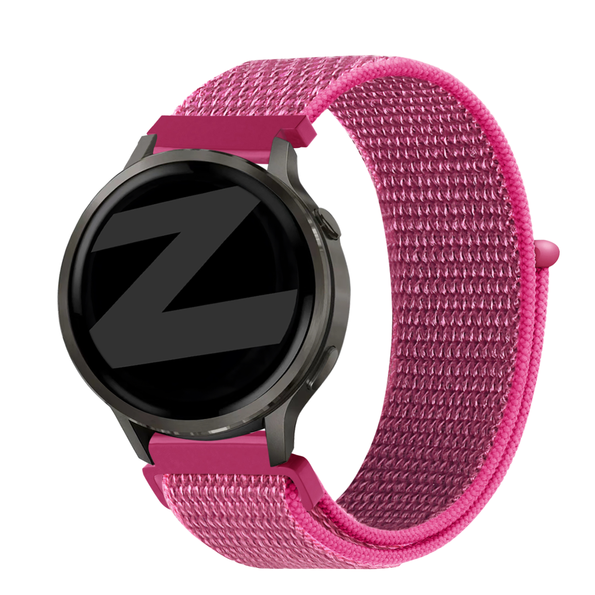 Bandz Garmin Vivomove 3s Nylon Loop Strap (Dragonfruit)