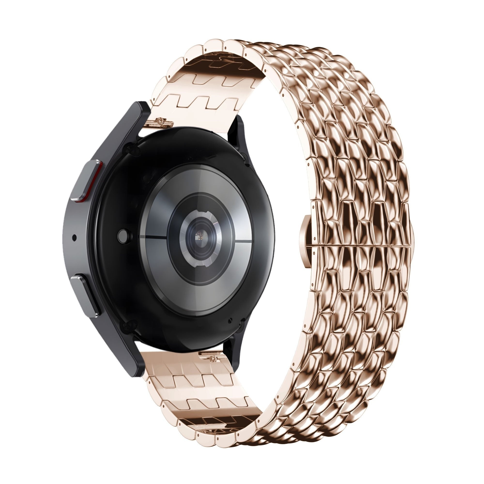 Bandz Garmin Venu Steel Strap 'Dragon' (Rose Gold)