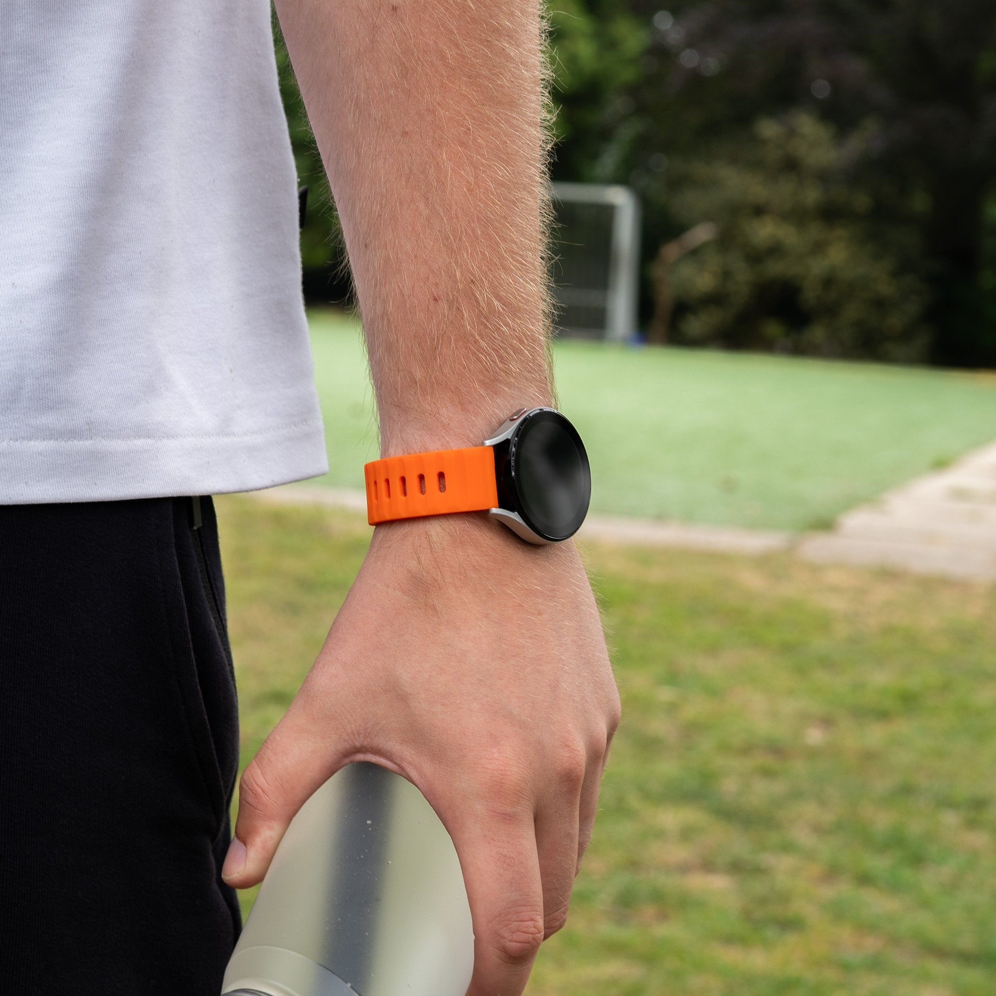 Coros Pace 2 Outdoor Silicone Strap (Orange)