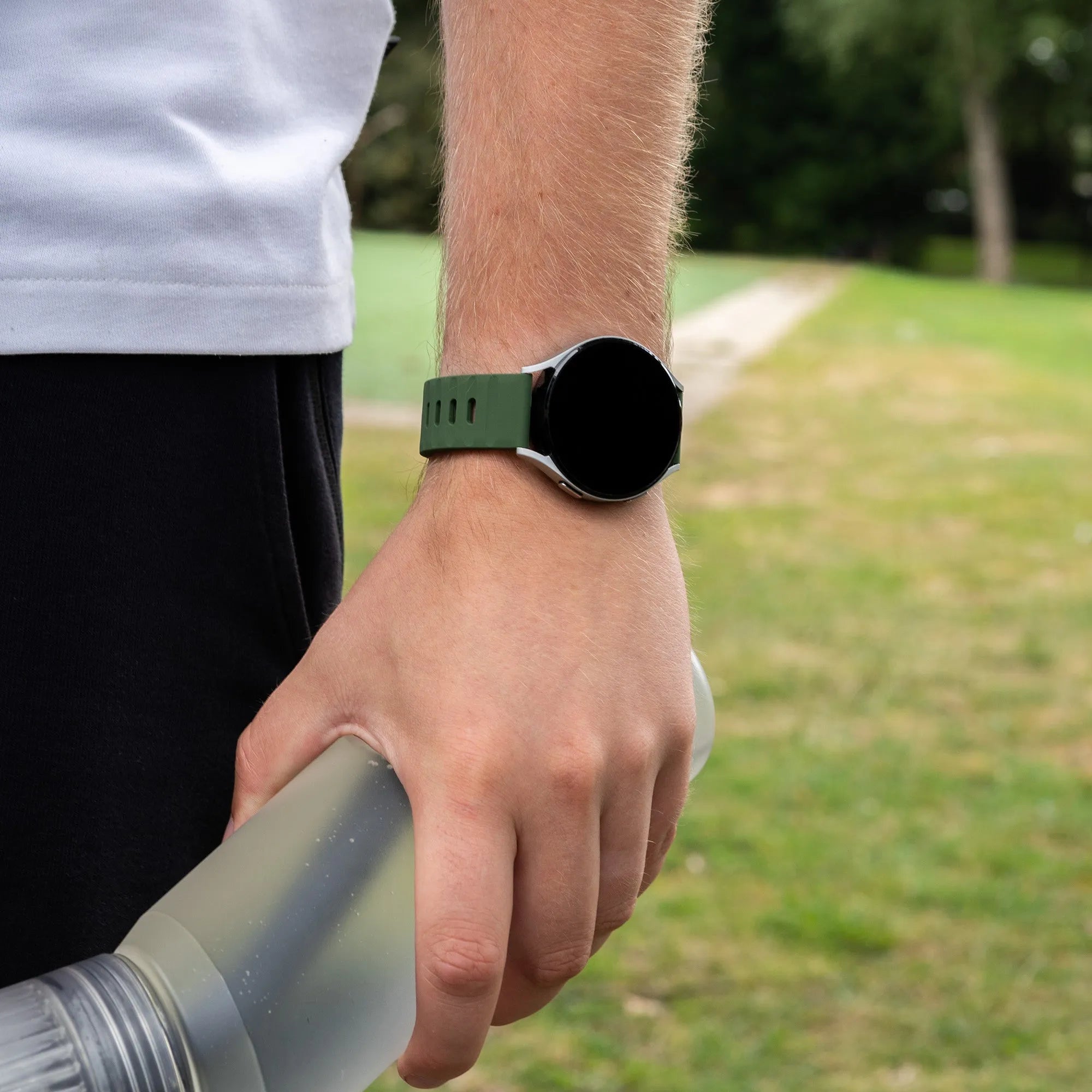 Coros Pace 2 Outdoor Silicone Strap (Green)