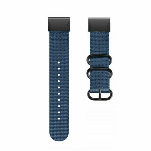 Garmin MARQ Nylon Buckle Strap (Blue)