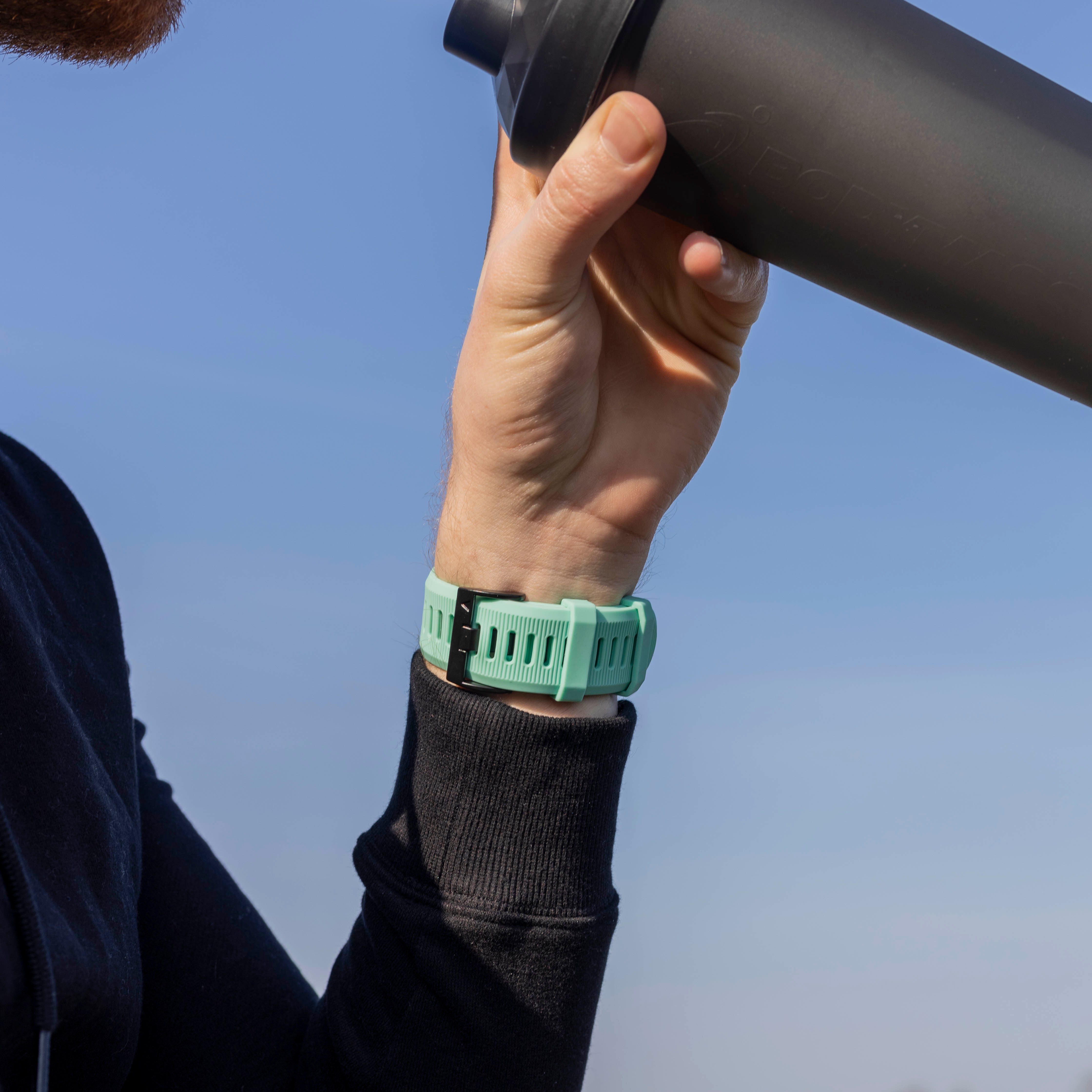 Garmin Instinct 3 - 50mm Silicone Strap (Aqua)