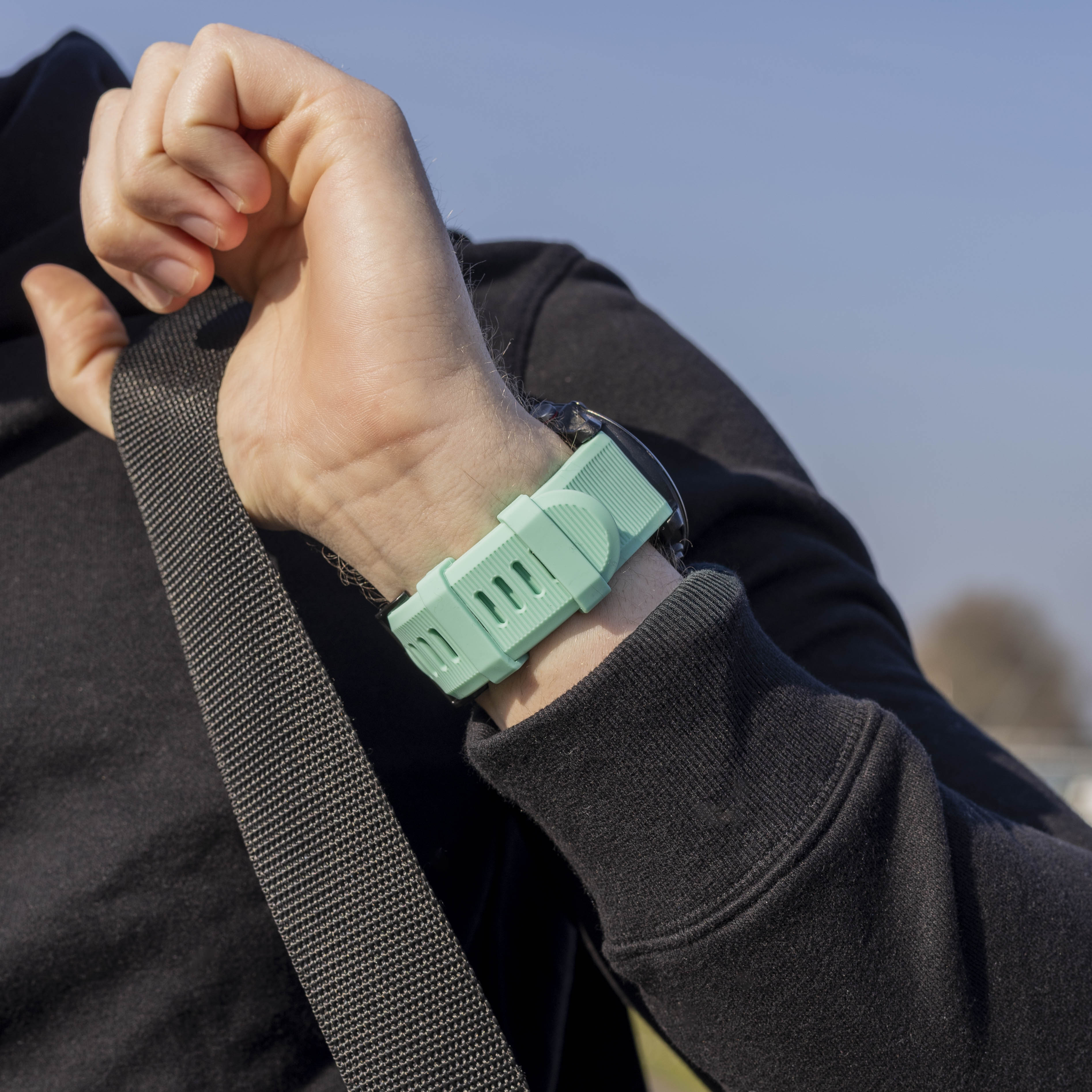 Garmin Instinct 3 - 50mm Silicone Strap (Aqua)
