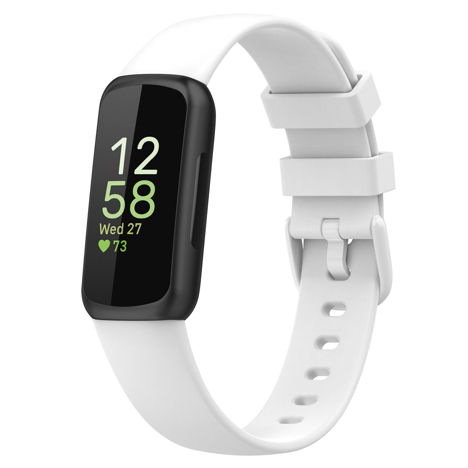 Fitbit Inspire 3 Silicone Strap White