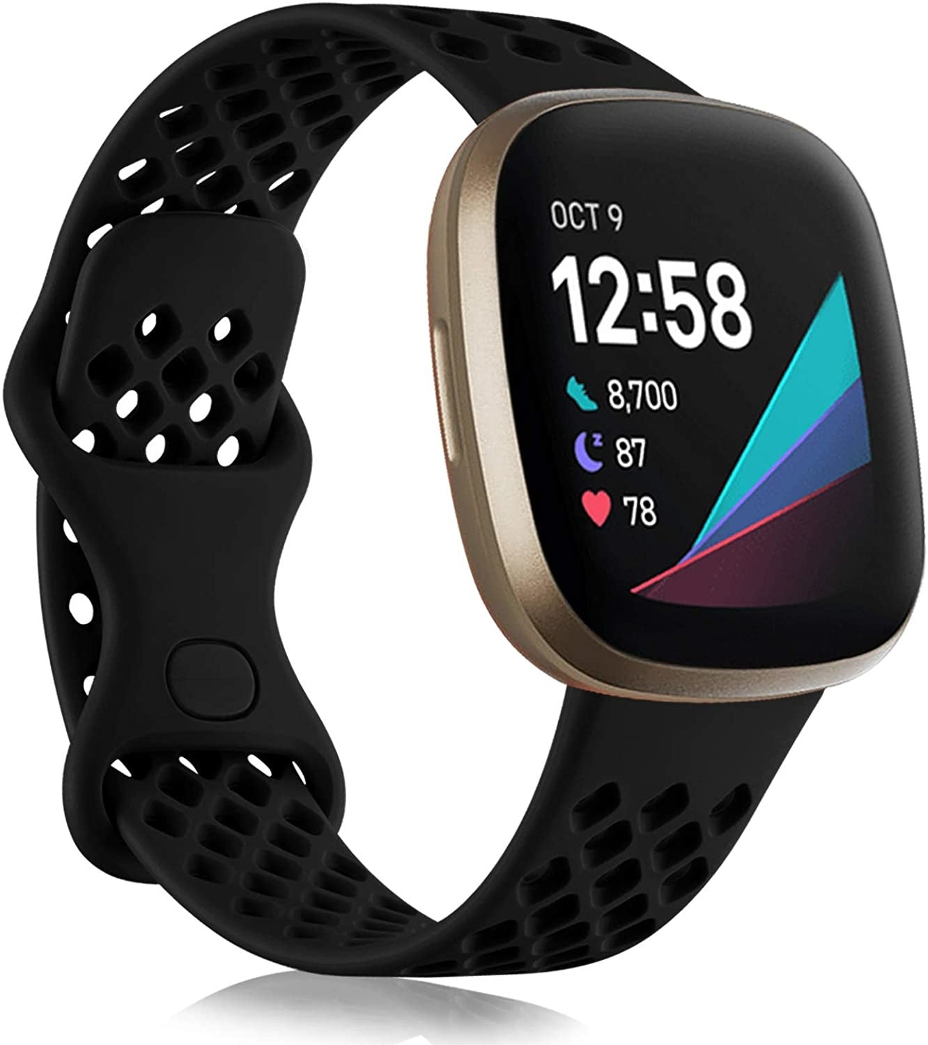 Fitbit Sense Breathable Strap Black