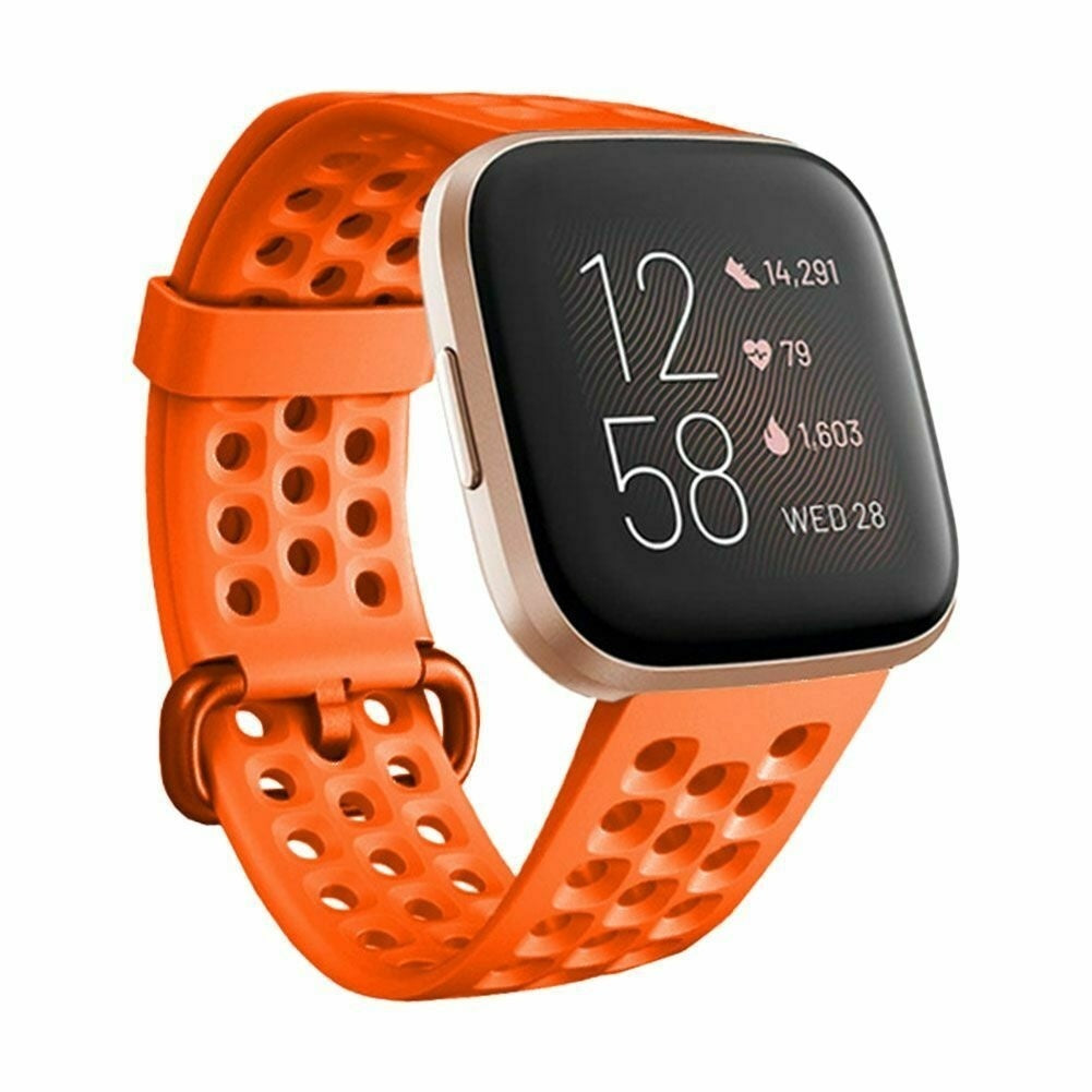 Fitbit versa orange online