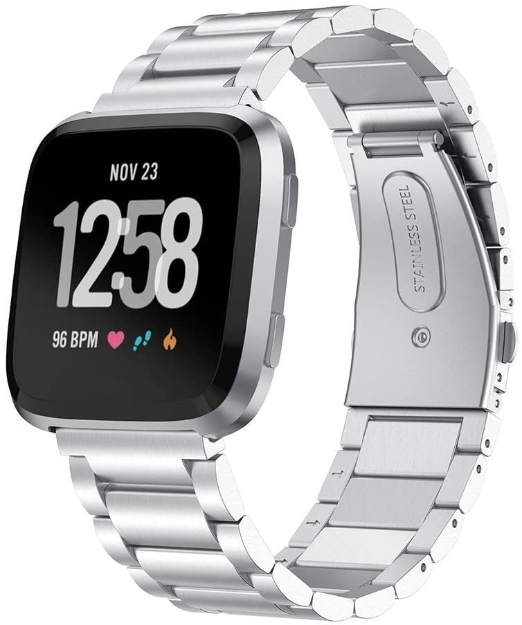 Fitbit Versa Versa 2 Steel Strap Silver