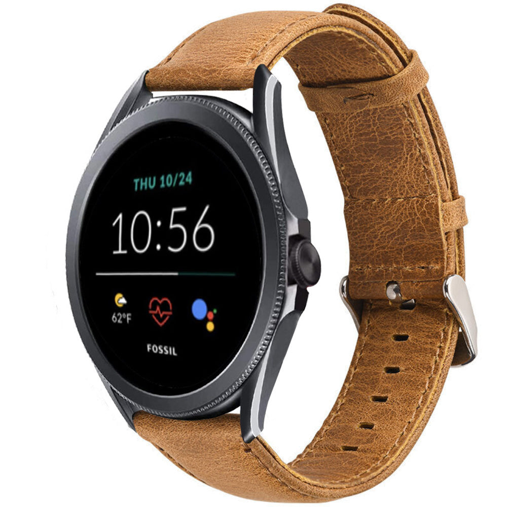 Fossil Gen 5e 44mm Leather Strap (Brown)