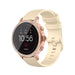 Fossil Gen 4 Venture (HR) Silicone Strap (Beige) Fossil Gen 4 Venture (HR) Silicone Strap (Beige)