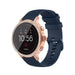 Fossil Gen 4 Venture (HR) Silicone Strap (Dark Blue) Fossil Gen 4 Venture (HR) Silicone Strap (Dark Blue)