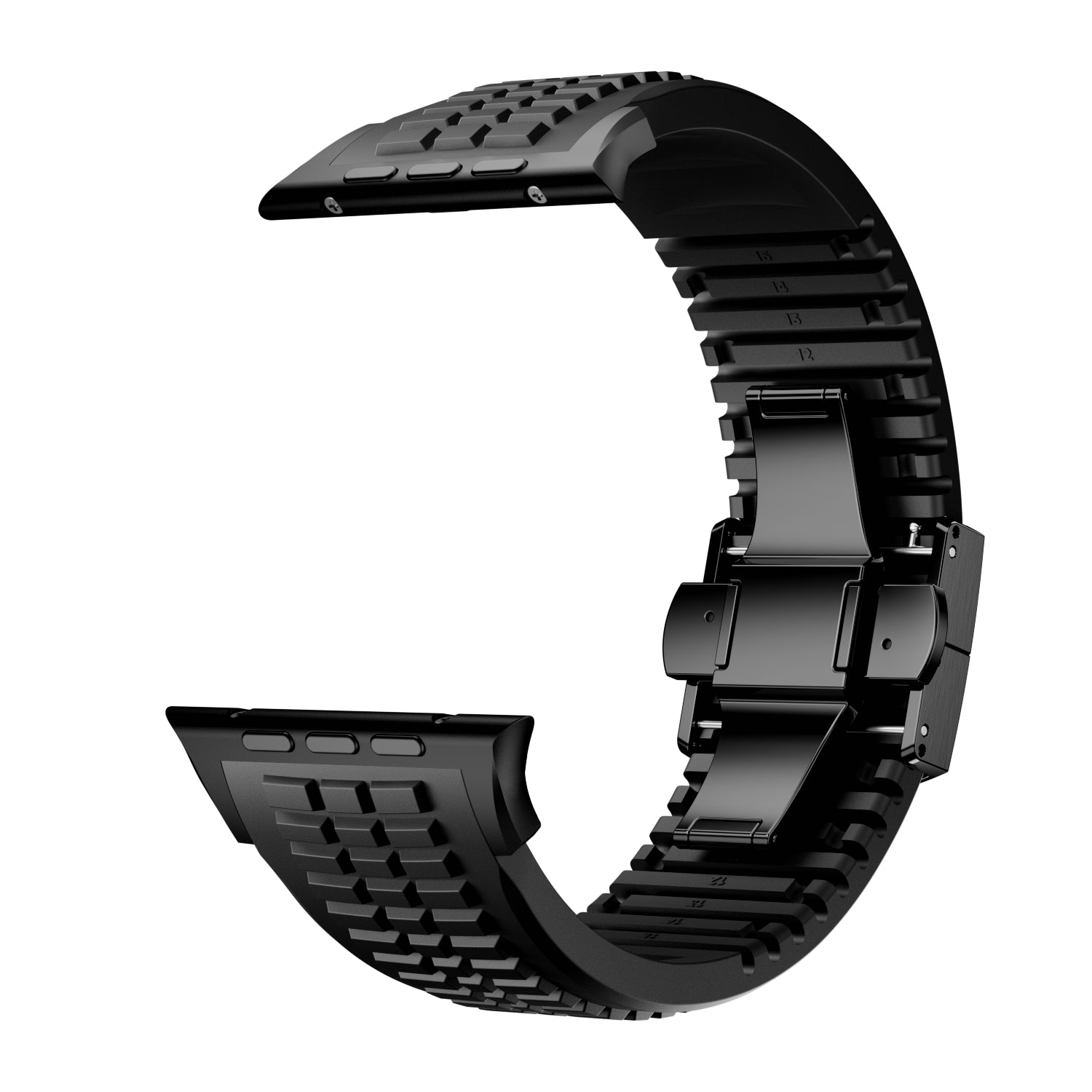 Apple Watch Premium Silicone Strap (Black)