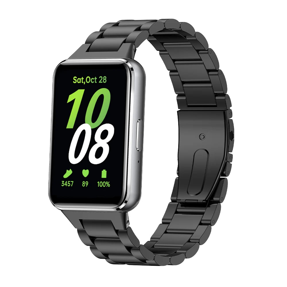 Samsung Galaxy Fit 3 Steel Strap Black