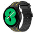 Samsung Galaxy Watch 4 40mm Silicone Strap Tough (Black/Yellow) Samsung Galaxy Watch 4 40mm Silicone Strap Tough (Black/Yellow)