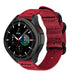 Samsung Galaxy Watch 4 Classic 46mm Nylon Strap with Buckle (Red) Samsung Galaxy Watch 4 Classic 46mm Nylon Strap with Buckle (Red)