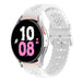 Samsung Galaxy Watch 5 44mm Silicone Strap Patterned (White) Samsung Galaxy Watch 5 44mm Silicone Strap Patterned (White)