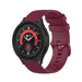 Samsung Galaxy Watch 5 Pro Premium Silicone Strap (Dark Red) Samsung Galaxy Watch 5 Pro Premium Silicone Strap (Dark Red)