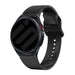 Samsung Galaxy Watch 7 - 44mm 'One Push' Silicone Strap (Black) Samsung Galaxy Watch 7 - 44mm 'One Push' Silicone Strap (Black)