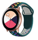 Samsung Galaxy Watch Active Sport Strap (Pine Green/Rainbow) Samsung Galaxy Watch Active Sport Strap (Pine Green/Rainbow)