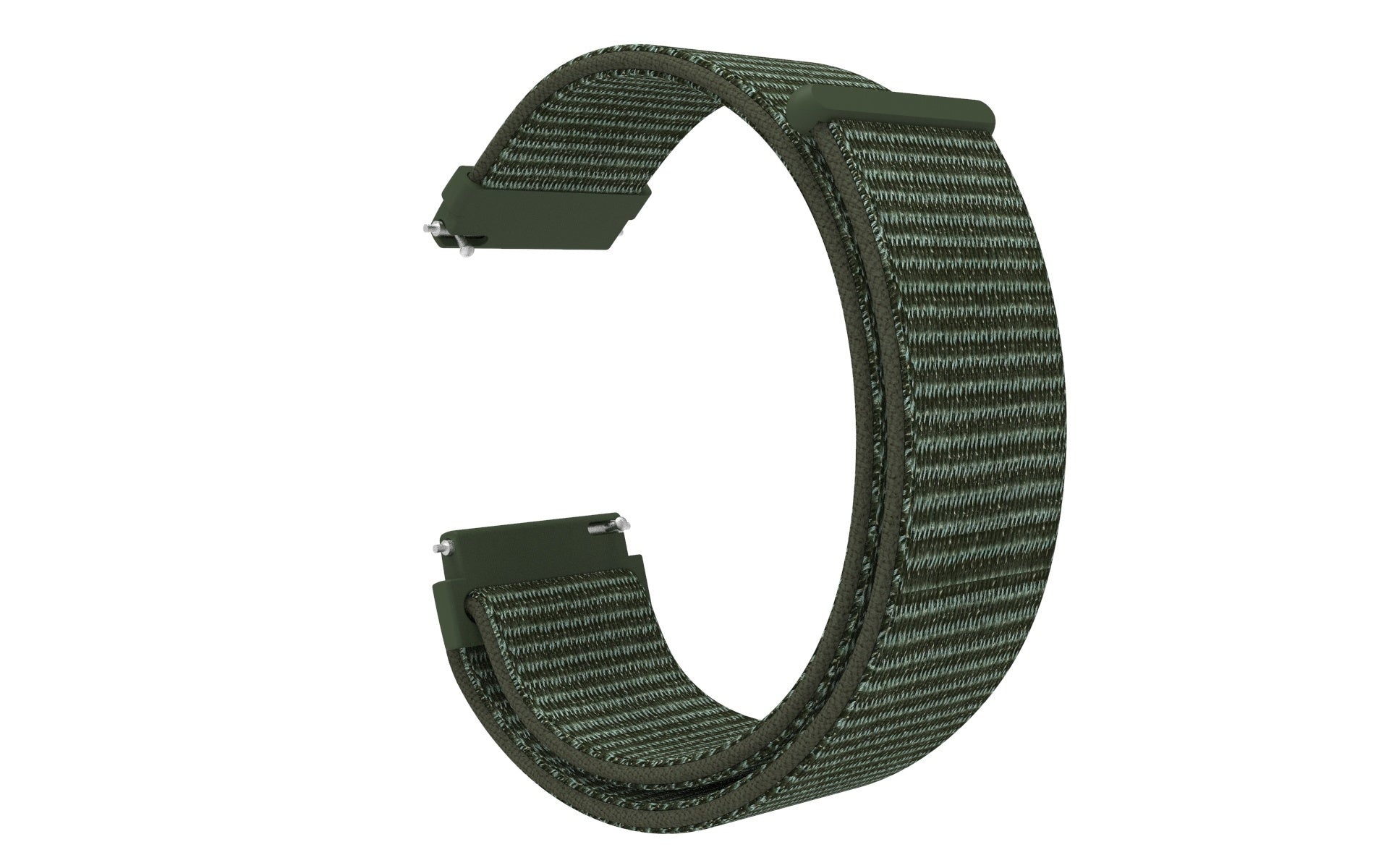 Withings ScanWatch Nova Nylon Strap (Dark Green)