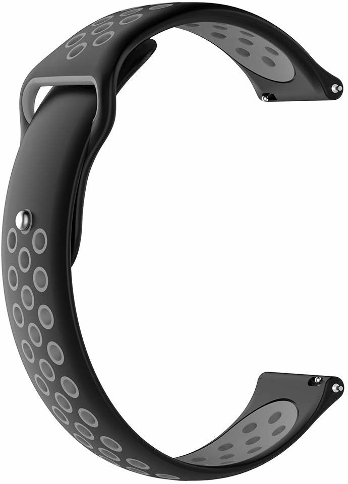 Suunto 9 Peak Pro Sport Strap (Black/Grey)